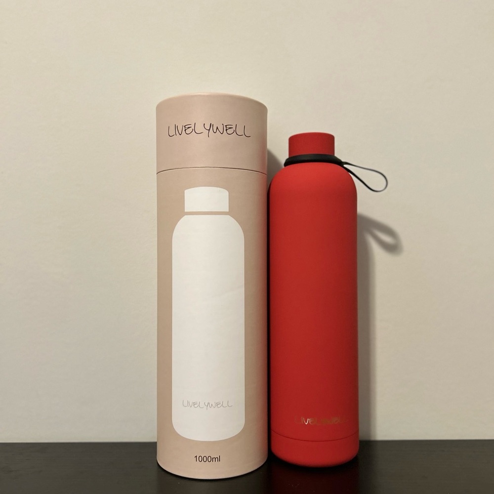 Lively Vibrant Red Thermos